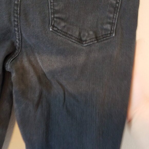 GRLFRND Candice Women's 27 Distressed Black Jeans Denim Cotton Elastane - Picture 7 of 11